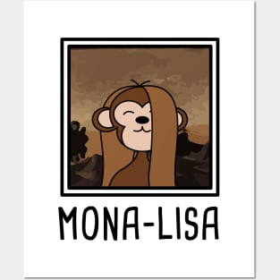 Mona Lisa Spanish Pun Posters and Art